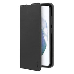 SBS - Fall Book Wallet Lite für Samsung Galaxy S22, schwarz