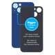 Apple iPhone 13 Mini - Backcover Glas Vergrössertes Ringloch für die Kamera (Blue)