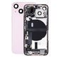 Apple iPhone 13 Mini - Backcover mit Kleinteilen (Pink)