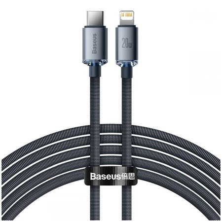 Baseus - Lightning / USB-C Kabel (2m), schwarz