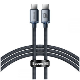 Baseus - USB-C / USB-C Kabel (1.2m), schwarz