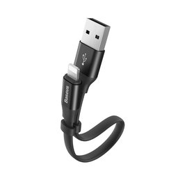 Baseus - Lightning / USB Kabel (0.23m), grau