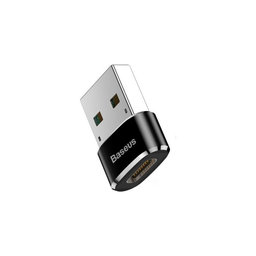 Baseus - Adapter USB / USB-C, Schwarz