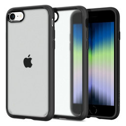 Spigen - Fall Ultra Hybrid für iPhone 7, 8, SE 2020 & SE 2022, Frost Black