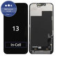 Display In-Cell FHD für iPhone 13, Touchscreen-Glas mit Rahmen, FixPremium