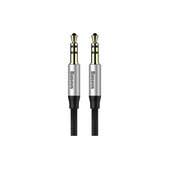 Baseus - Aux Kabel (1m), Silber/Schwarz