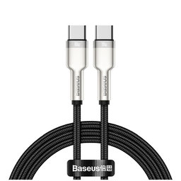 Baseus - USB-C / USB-C Kabel (1m), schwarz