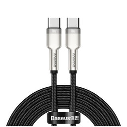 Baseus - USB-C / USB-C Kabel (2m), schwarz