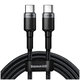 Baseus - USB-C / USB-C Kabel (2m), schwarz