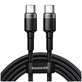 Baseus - USB-C / USB-C Kabel (2m), schwarz