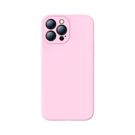 Baseus - Fall Liquid Gel für iPhone 13 Pro Max, rosa