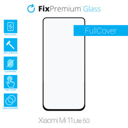 FixPremium FullCover Glass - Gehärtetes Glas für Xiaomi Mi 11 Lite 5G