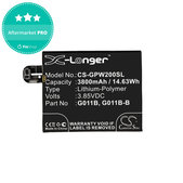 Akku Batterie für Google Pixel 2 XL G011C, 3800mAh, Li-Pol, 3.85 V, G011B, HQ