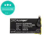 Akku Batterie für Google Pixel 4 XL, 3600mAh, Li-Pol, 3.85 V, G020J-B, HQ