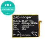 Motorola One Vision - Akku Batterie KR40 3200mAh HQ