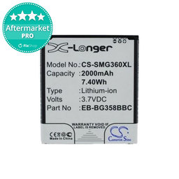 Samsung Galaxy Core Lite - Akku Batterie EB-BG358BBC, EB-BG358BBE 2000mAh HQ