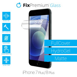 FixPremium HydroGel Matte - Displayschutzfolie für iPhone 7 Plus und 8 Plus