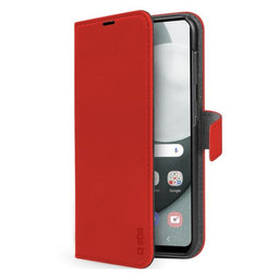 SBS - Fall Book Wallet Stand für Samsung Galaxy A53, rot