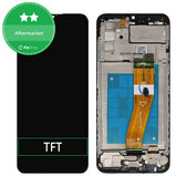Samsung Galaxy A02s A025F - LCD Display + Touchscreen Front Glas + Rahmen TFT