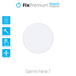 FixPremium Watch Protector - Gehärtetes Glas für Garmin Fenix 7