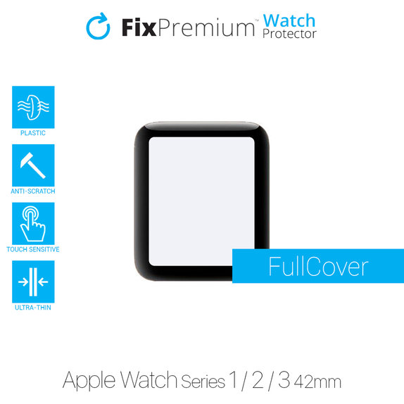 FixPremium Watch Protector - Plexiglas für Apple Watch 1, 2 und 3 (38mm)