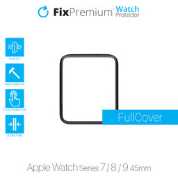 FixPremium Watch Protector - Plexiglas für Apple Watch 7, 8 und 9 (45mm)