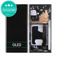 Samsung Galaxy Note 20 Ultra N986B - LCD Display + Touchscreen Front Glas + Rahmen (Mystic Black) OLED