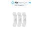 FixPremium - Kabelorganisator - Clip - 3er-Set, transparent