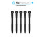 FixPremium - Kabelorganisator - Kabelbinder - 10er Set, schwarz