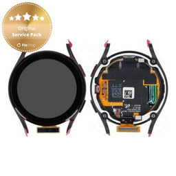 Samsung Galaxy Watch 5 40mm R900 - LCD Display + Touchscreen Front Glas + Rahmen (Graphite) - GH82-30040A Genuine Service Pack