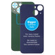 Apple iPhone 13 Mini - Hinteres Gehäuseglas mit größerem Kameraloch (Green)
