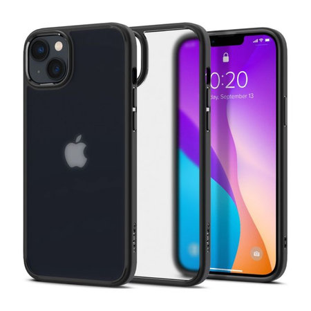 Spigen - Hülle Ultra Hybrid für iPhone 14 Plus, Frost Black