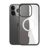 PanzerGlass - Hülle ClearCase mit MagSafe für iPhone 14 Pro, schwarz