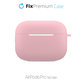 FixPremium - Silikonhülle für AirPods Pro, rosa