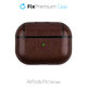FixPremium - Etui aus Kunstleder für AirPods Pro, braun
