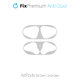 FixPremium - Staubaufkleber für AirPods 1 und 2, silber