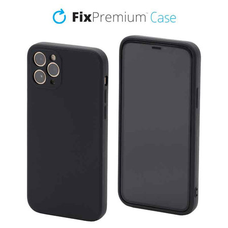 FixPremium - Silikonhülle für iPhone 11 Pro, schwarz