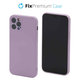 FixPremium - Silikonhülle für iPhone 12 Pro, violett