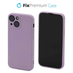 FixPremium - Silikonhülle für iPhone 13 mini, violett