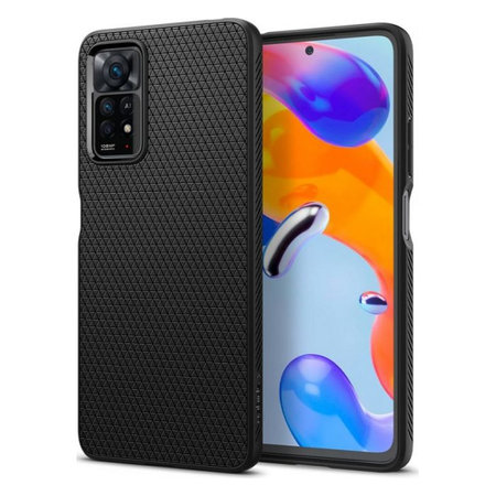 Spigen - Fall Liquid Air für Xiaomi Redmi Note 11 Pro und 11 Pro 5G, schwarz