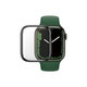 PanzerGlass - Gehärtetes Glas Full Body AB für Apple Watch 7, 8 und 9 41mm, schwarz