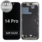 Apple iPhone 14 Pro - LCD Display + Touchscreen Front Glas + Rahmen Refurbished PRO