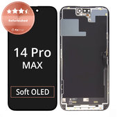 Display für iPhone 14 Pro Max, Touchscreen-Glas mit Rahmen, Refurbished