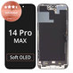 Apple iPhone 14 Pro Max - LCD Display + Touchscreen Front Glas + Rahmen Refurbished