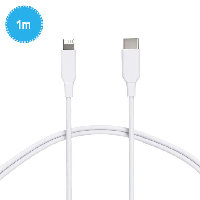 Lightning / USB-C kabel, 1 m, kompatibel mit Apple, bulk