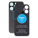 Apple iPhone 14 Pro - Backcover Glas Vergrössertes Ringloch für die Kamera (Space Black)