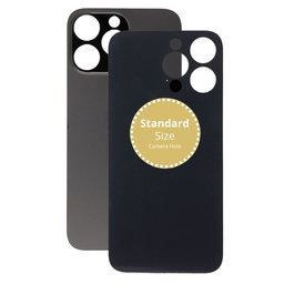 Apple iPhone 14 Pro Max - Backcover Glas (Space Black)