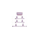 Apple iPhone 14 - Seitentasten (Purple)
