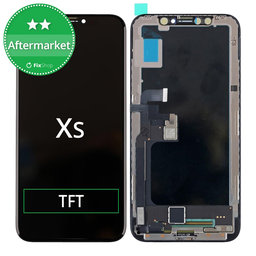 Apple iPhone XS - LCD Display + Touchscreen Front Glas + Rahmen TFT