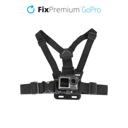 FixPremium - Körperhalterung für GoPro, schwarz